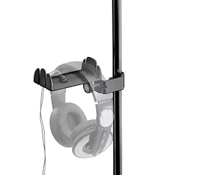 Держатель для наушников на микрофонную стойку или стол K&M 16080-000-55 2