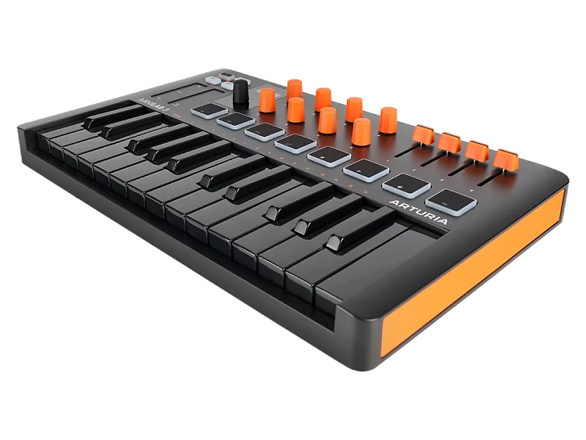MIDI клавиатура Arturia MiniLAB 3 Orange Edition 4
