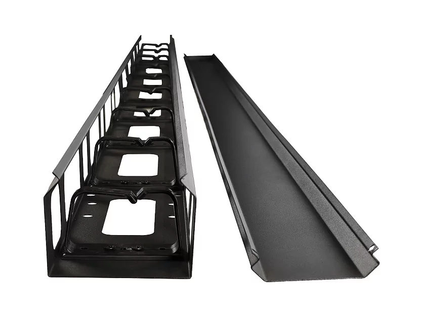 Вертикальный кабельный организатор Wize Pro WCABV42U 8