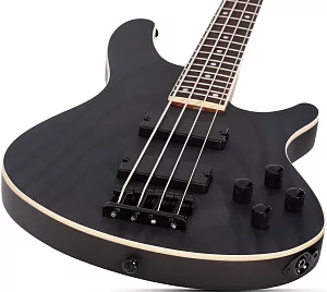 Бас-гитара SCHECTER C-4 STANDARD CHARCOAL SATIN CS 3