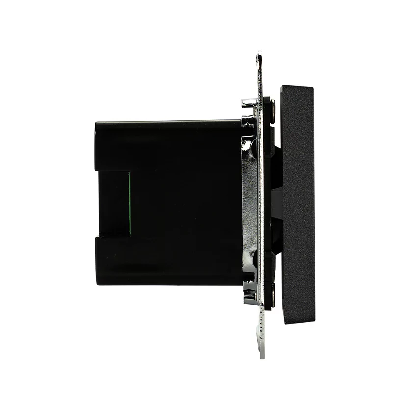 Сценарный выключатель 2-кл, модуль 55х55, Bus77, Графит iRidi DB-00-55-0204 3