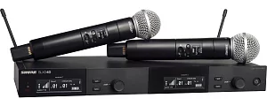 Цифровая двухканальная система SLX-D SHURE SLXD24DE/SM58-H56