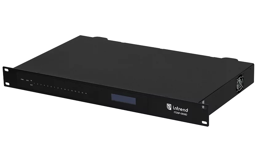 Аудиопроцессор Intrend ITDSP-0808Dv2