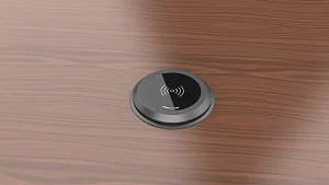 Лючок врезной в стол Wize Pro WRTS-RR-B 6