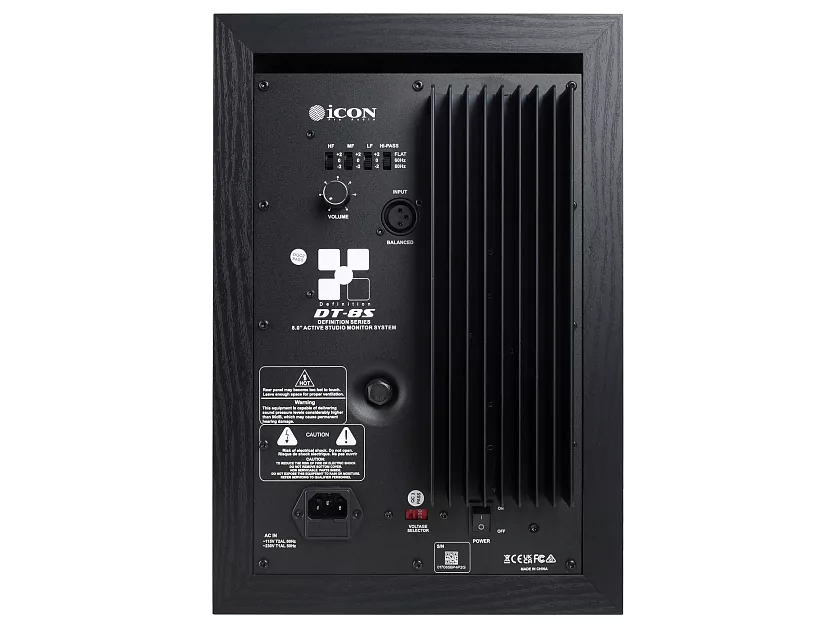 Акустическая система (студийный монитор) Icon DT-8S 15