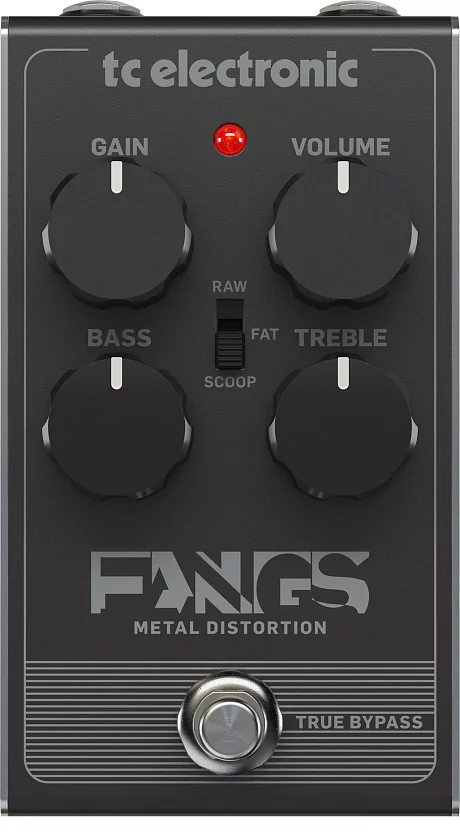 Педаль эффектов TC Electronic FANGS METAL DISTORTION