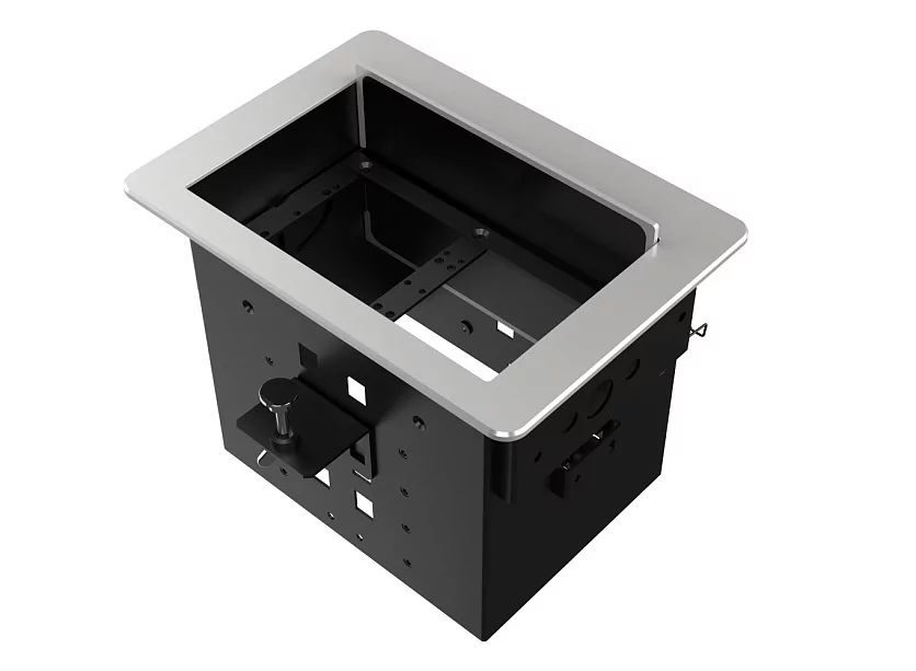 Прямоугольный металлический корпус Wize Pro WRTS-06BOX-S 4