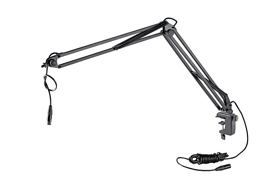 Настольная микрофонная стойка пантограф K&M 23850-321-55