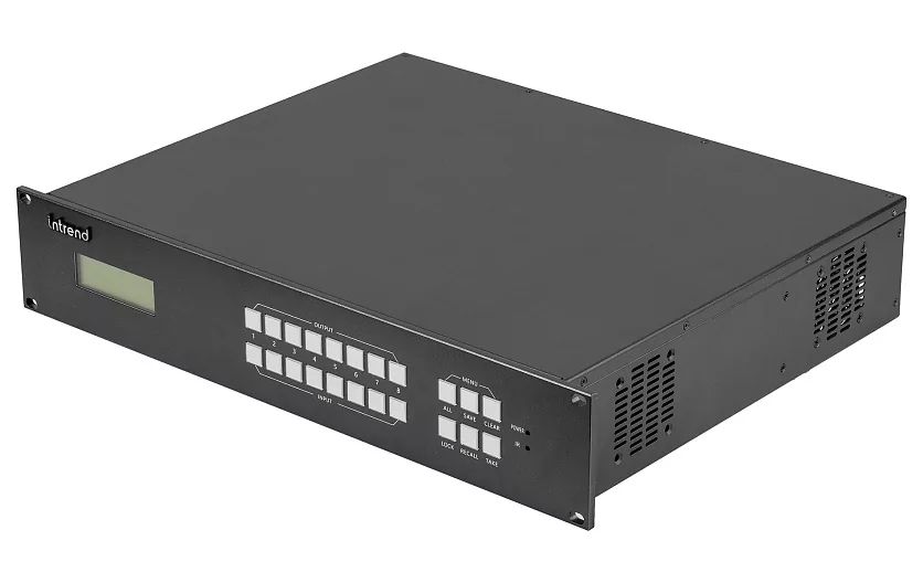 Шасси модульного матричного коммутатора Intrend ITMMS-8x8