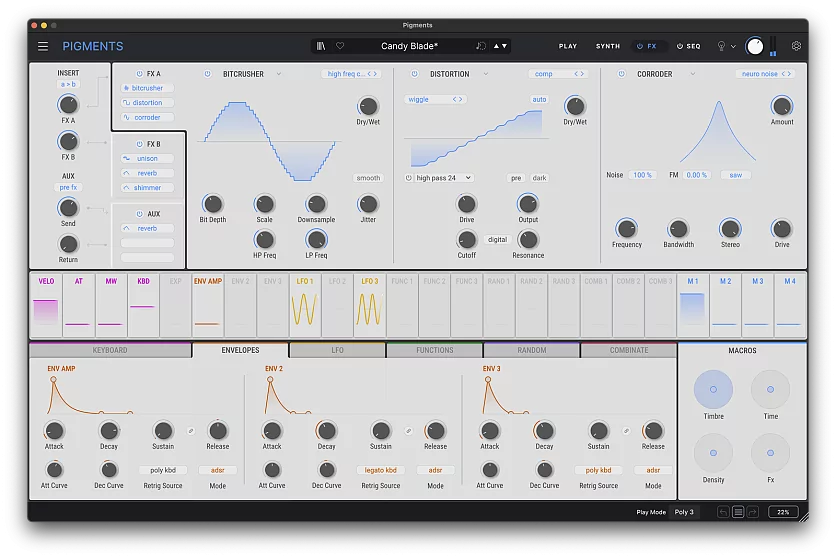 Электронная лицензия Arturia Pigments 7 (electronic license) 4
