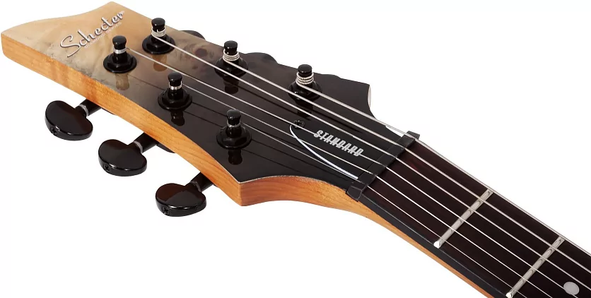 Электрогитара SCHECTER C-1 STANDARD LH BLACK FADE BURST BURL BFBB 12