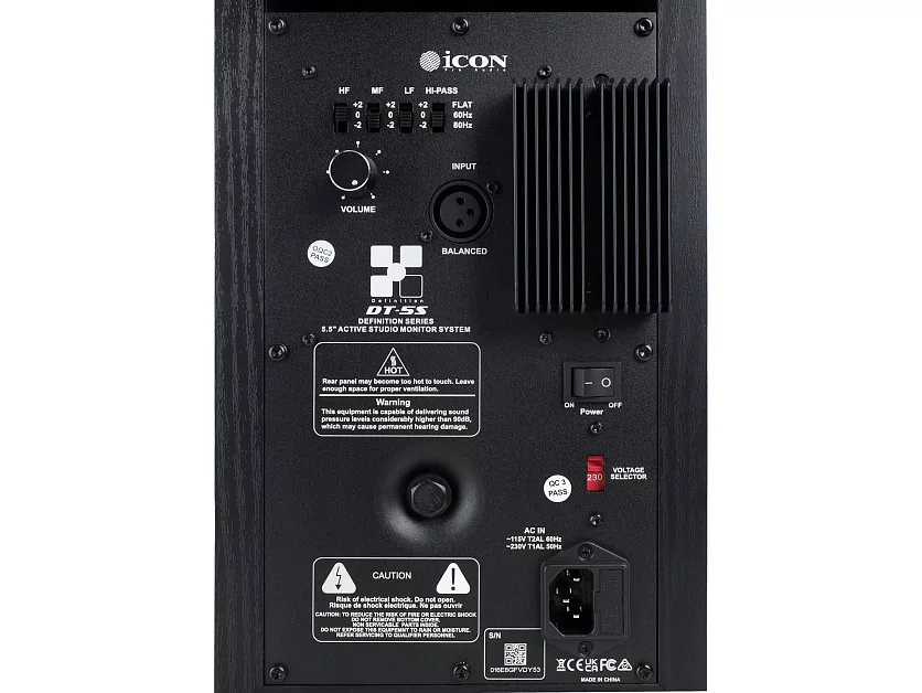 Акустическая система (студийный монитор) Icon DT-5S 12