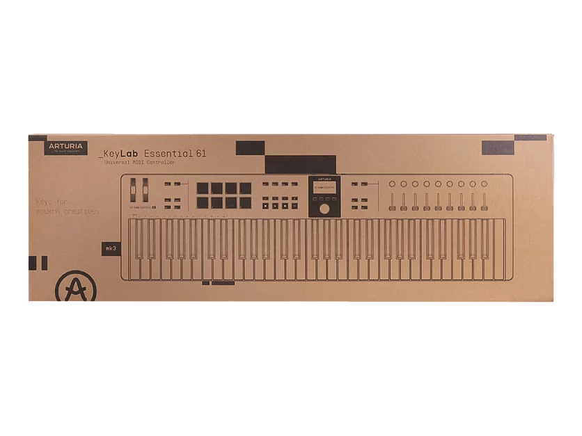 MIDI клавиатура Arturia KeyLab Essential 61 mk3 Black 16