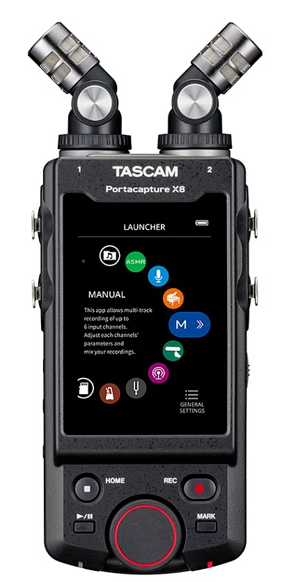Рекордер мобильный Tascam Portacapture X8 5