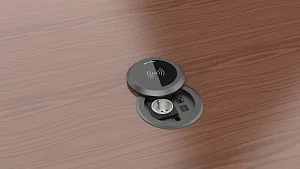 Лючок врезной в стол Wize Pro WRTS-RR-B 3