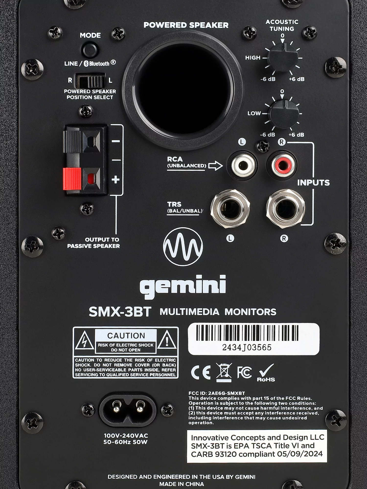 Акустическая система Gemini SMX-3BT 11