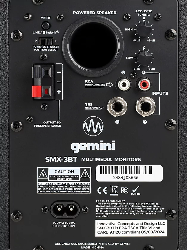 Акустическая система Gemini SMX-3BT 11