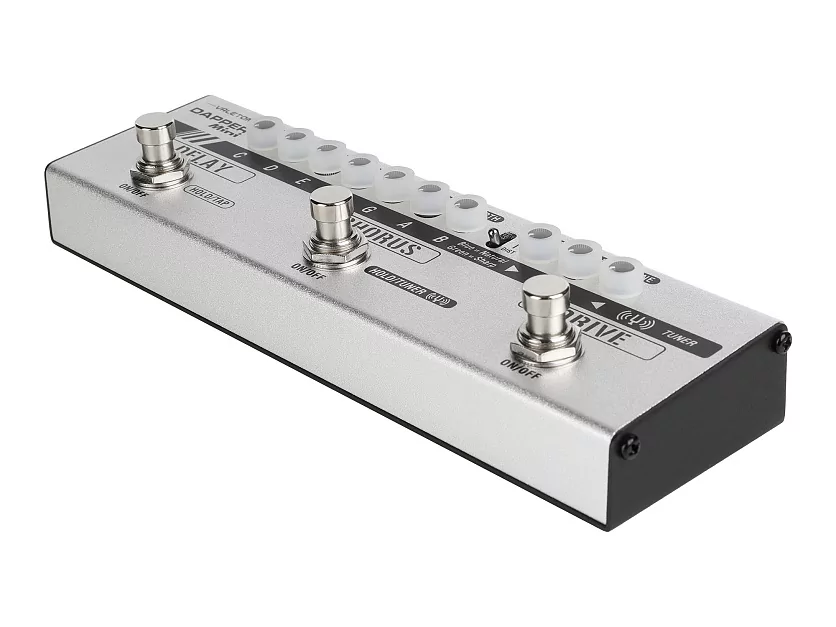 Напольная компактная гитарная педаль Dapper Mini Valeton MES-1 5