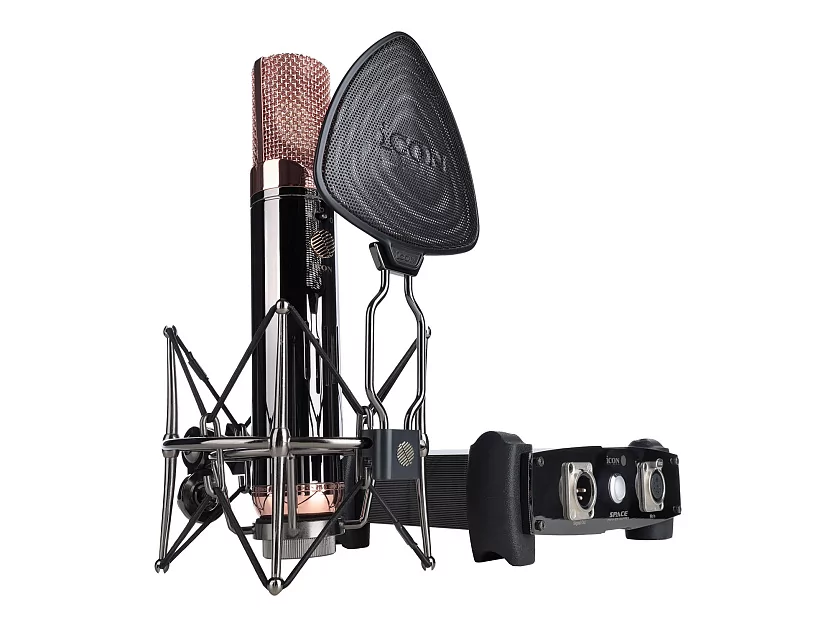 Профессиональный студийный ламповый микрофон Icon Space 251 43
