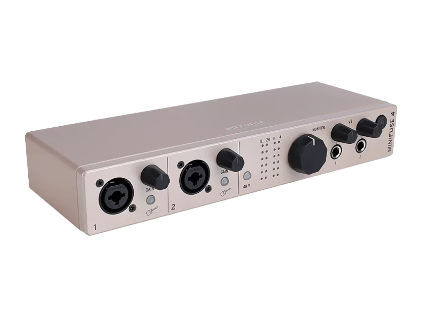 Аудиоинтерфейс USB Arturia MiniFuse 4 Champagne 2