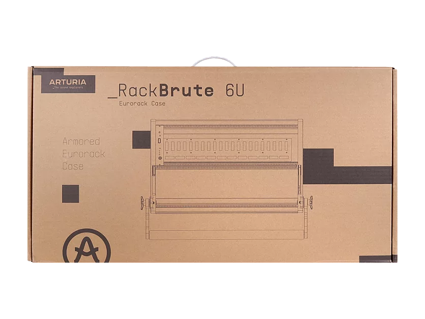 Шасси для Eurorack-модулей Arturia RackBrute 6U Noir 12