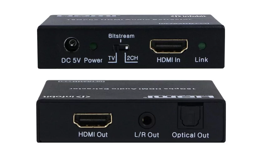 Деэмбеддер HDMI 4K60 Infobit iTrans AD01