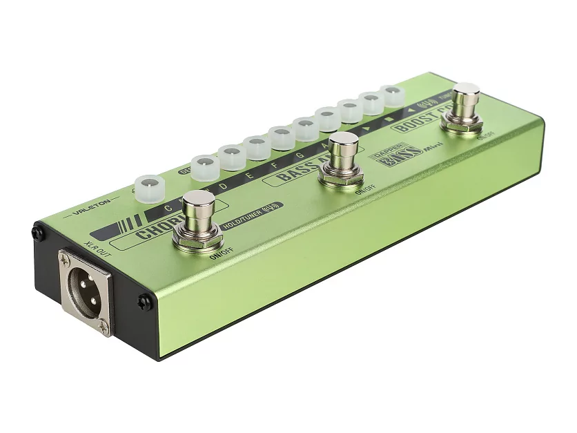 Напольная компактная басгитарная педаль Dapper Bass Mini Valeton MES-2