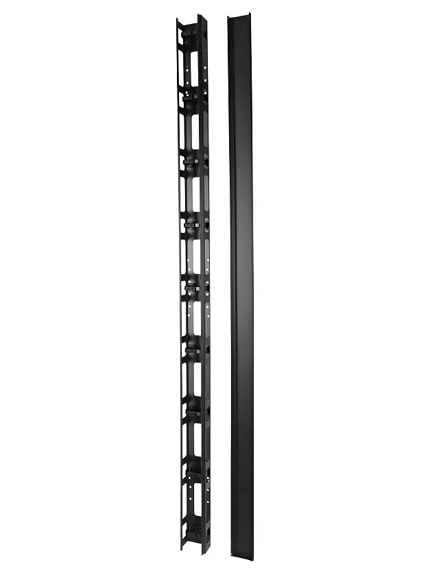 Вертикальный кабельный организатор Wize Pro WCABV42U 7