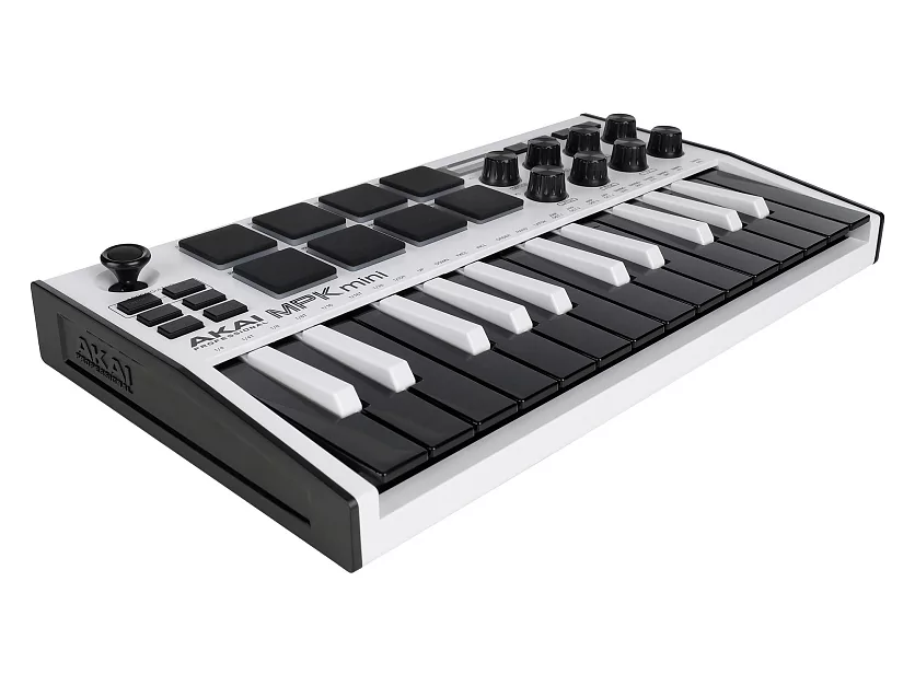 MIDI клавиатура AKAI MPK Mini MK3 White