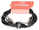 Кабель гитарный FORCE FGC-09/3L 3