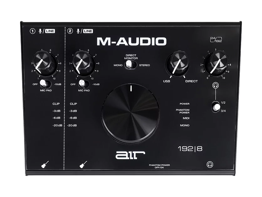 Аудиоинтерфейс USB M-audio AIR 192 8 9