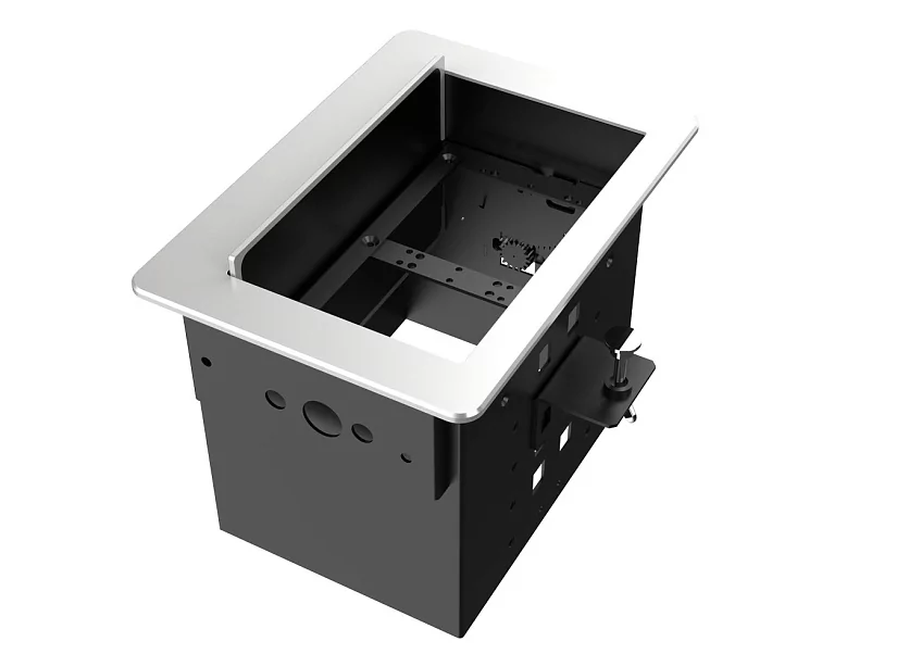 Прямоугольный металлический корпус Wize Pro WRTS-06BOX-S 2