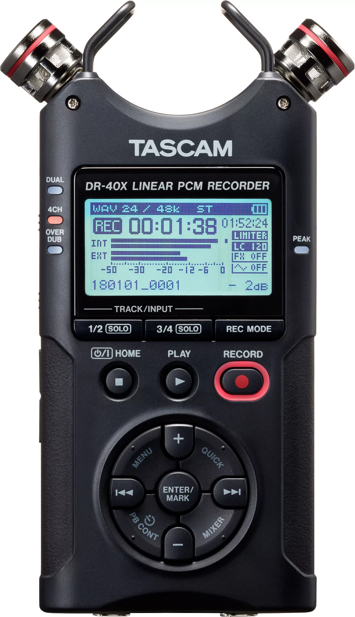 Рекордер мобильный Tascam DR-40X 2