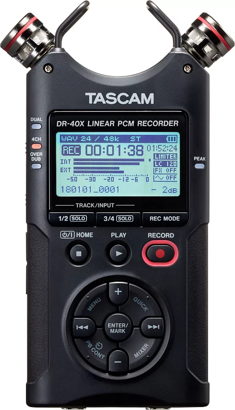 Рекордер мобильный Tascam DR-40X 2