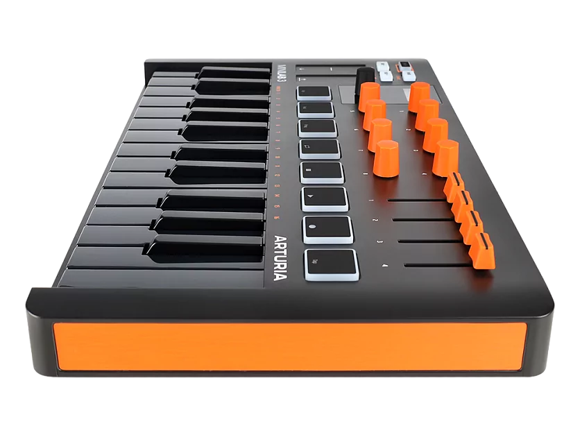 MIDI клавиатура Arturia MiniLAB 3 Orange Edition 10