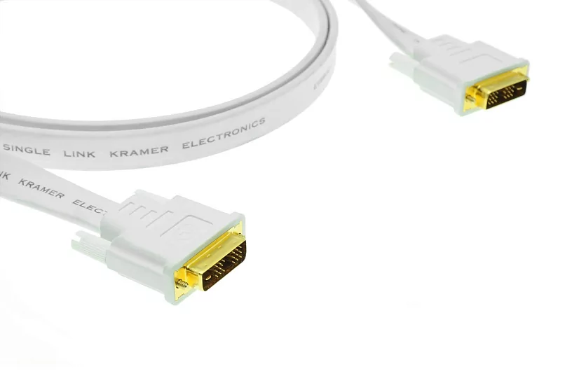 Кабель DVI-D Kramer Electronics C-DM/DM/FLAT(W)-15 2