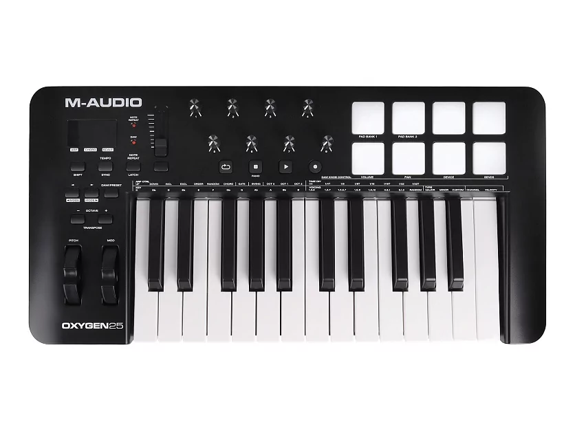MIDI клавиатура M-audio Oxygen 25 MKV 8