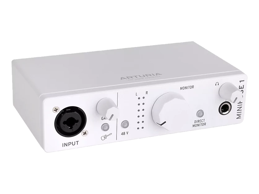 Аудиоинтерфейс USB Arturia MiniFuse 1 White 8