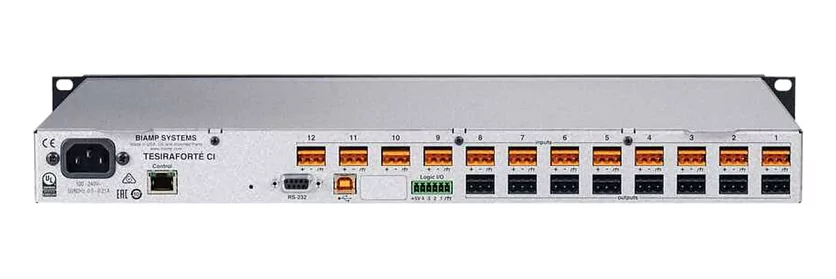 Аудиопроцессор Biamp TesiraFORTE CI 2