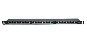Патч-панель 19" Wize Pro W0.5U24CAT6-SH