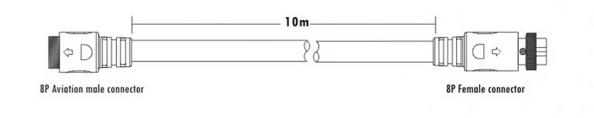 Кабель удлинительный ITC TS-10L 2