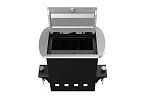 Прямоугольный металлический корпус Wize Pro WRTS-M-4CBOX-S 3