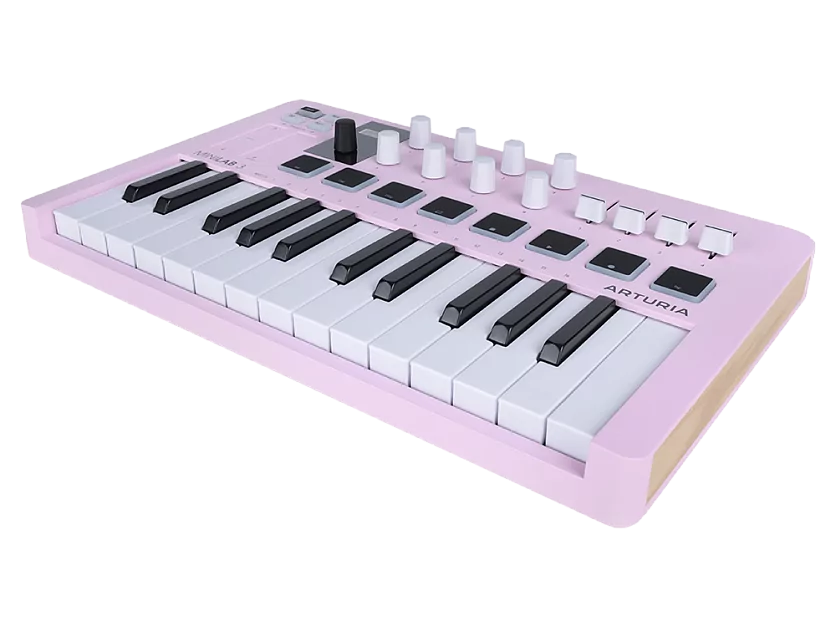 MIDI клавиатура Arturia MiniLAB 3 Rose Quartz 4