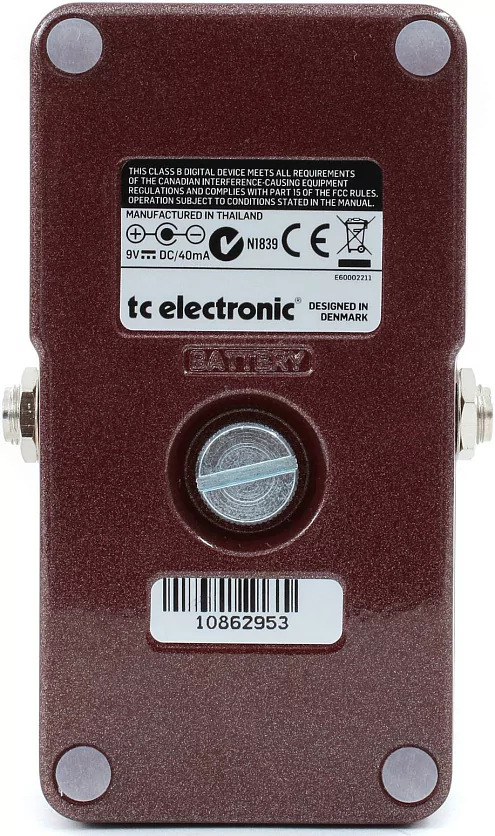 Педаль эффектов TC Electronic MOJOMOJO OVERDRIVE 2