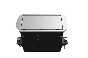 Прямоугольный металлический корпус Wize Pro WRTS-M-6CBOX-S 5