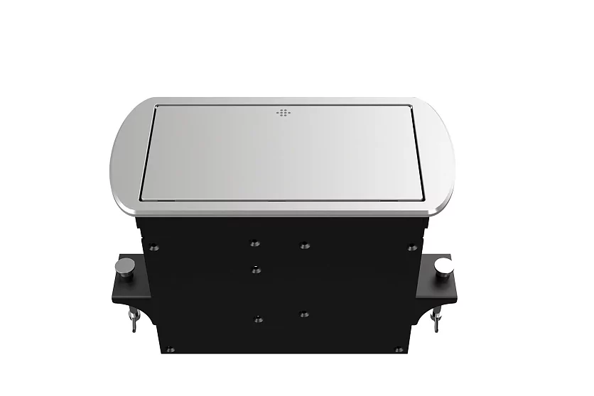 Прямоугольный металлический корпус Wize Pro WRTS-M-6CBOX-S 5
