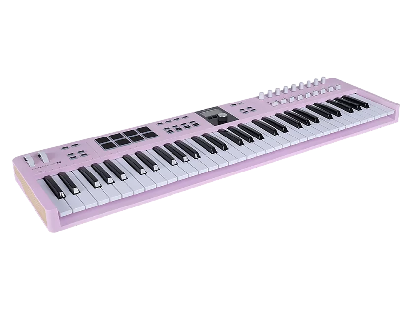 MIDI клавиатура Arturia KeyLab Essential 61 mk3 Rose Quartz 2