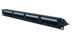 Патч-панель 19" Wize Pro W1U24CAT5E 2