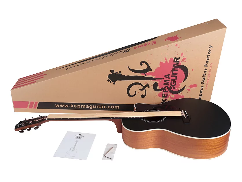 Акустическая гитара Kepma A1CPRO-BKM 5