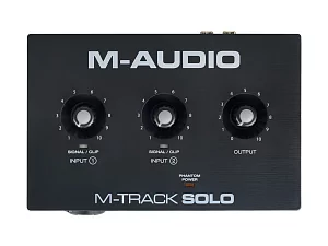 Аудиоинтерфейс USB M-audio M-Track Solo 6